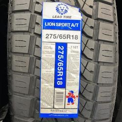 275/65/18 AT Set De Nuevas Llantas