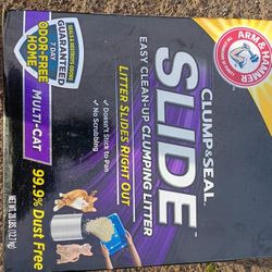 Clump And Seal Cat Litter Barely Used Just Bought 