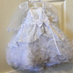 Baptism Baby Girl Dress (12mo+)