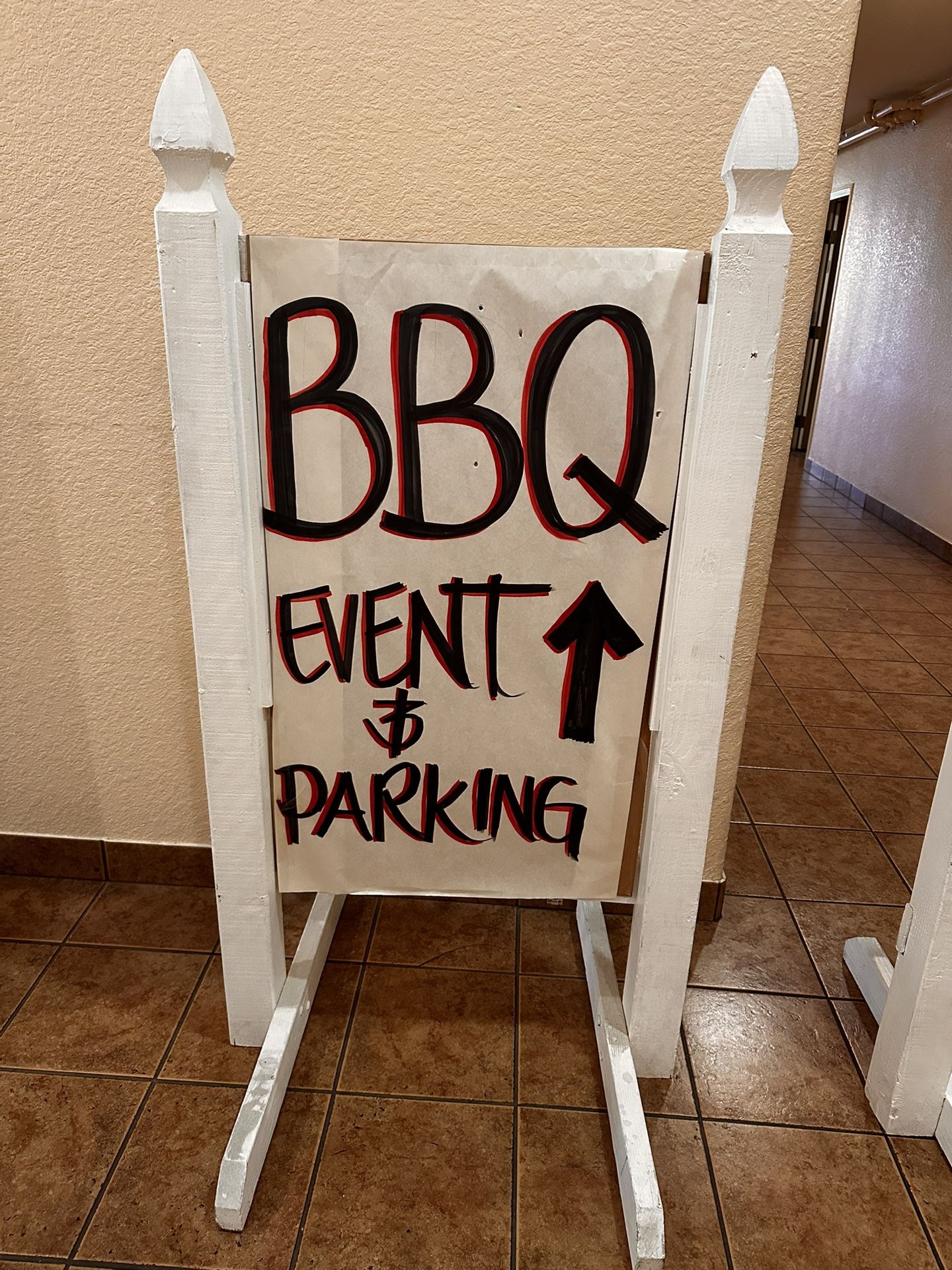 Wooden Sign Stands