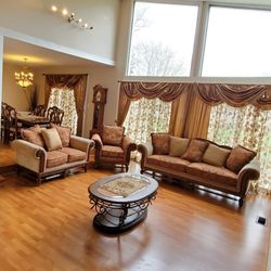 Living room furniture set (Sofa+loveseat+chair)