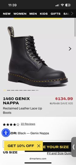Dr Martens Boots Size US9