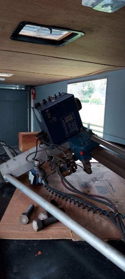 Electric Eye Trace Burning Machine