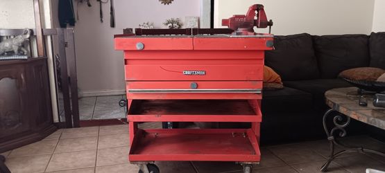 Heavy Duty Craftsman Push Around Tool Box