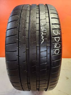 (1) 265 30ZR 20 MICHELIN PILOT SUPER SPORT TIRE 2653020 USED TIRE (SINGLE) MOUNT BALANCE INCLUDED