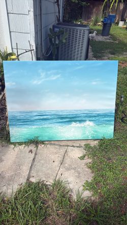 Custom Printed Original Ocean Art