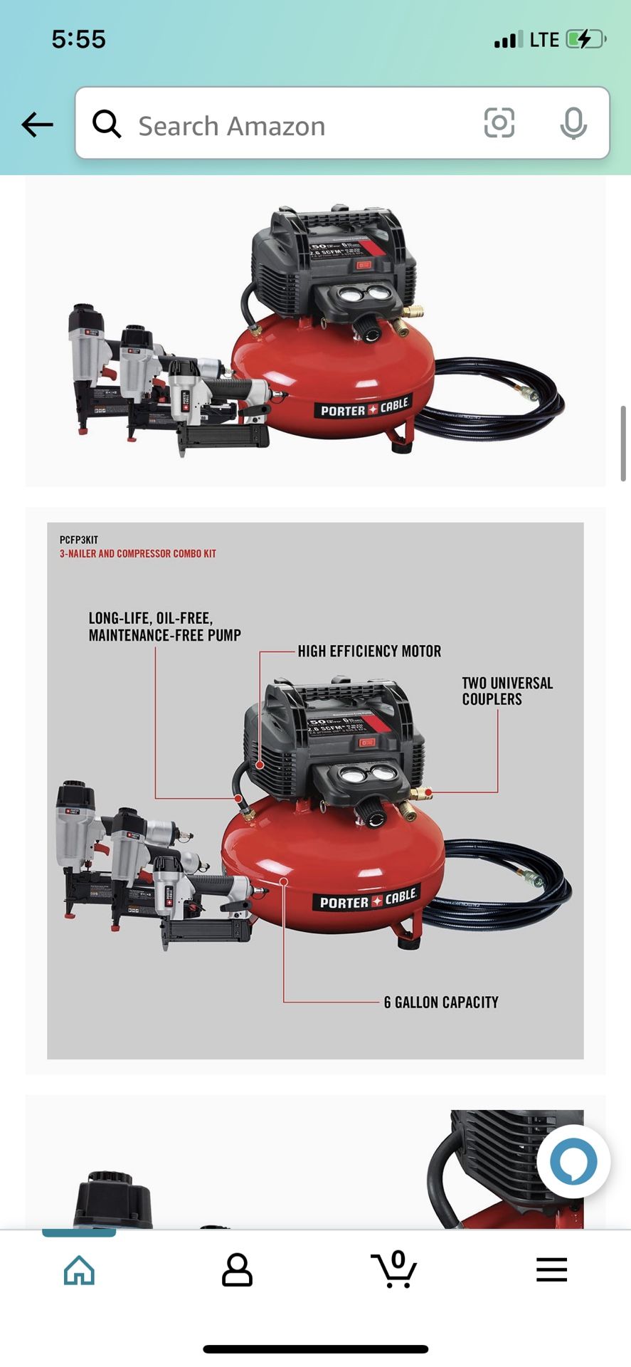 Porter Cable Compressor Kit