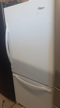 Whirlpool Bottom Freezer  White Refrigerator

