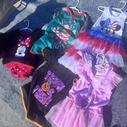 Disney Girls Clothes Sz 4