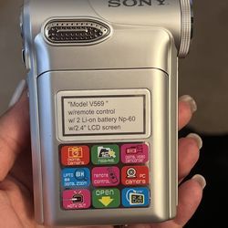 Sony Digital Camera w/remote Control