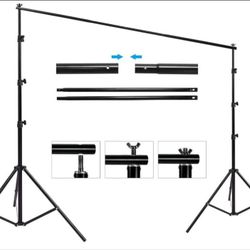 HYJ-INC 10ft x 8.5ft Photography Backdrop Stand, Adjustable - HYJ-1000