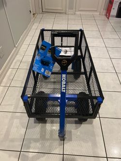 Kobalt Heavy-Duty 6-cu ft Steel Yard Cart