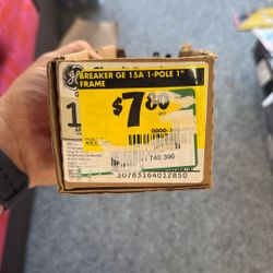 Breakers Ge 15 A 1-pole 1”