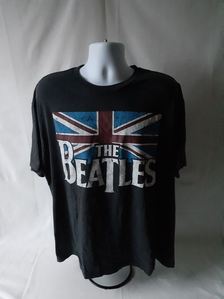 The Beatles men's black short sleeve graphic t-shirts size 2X