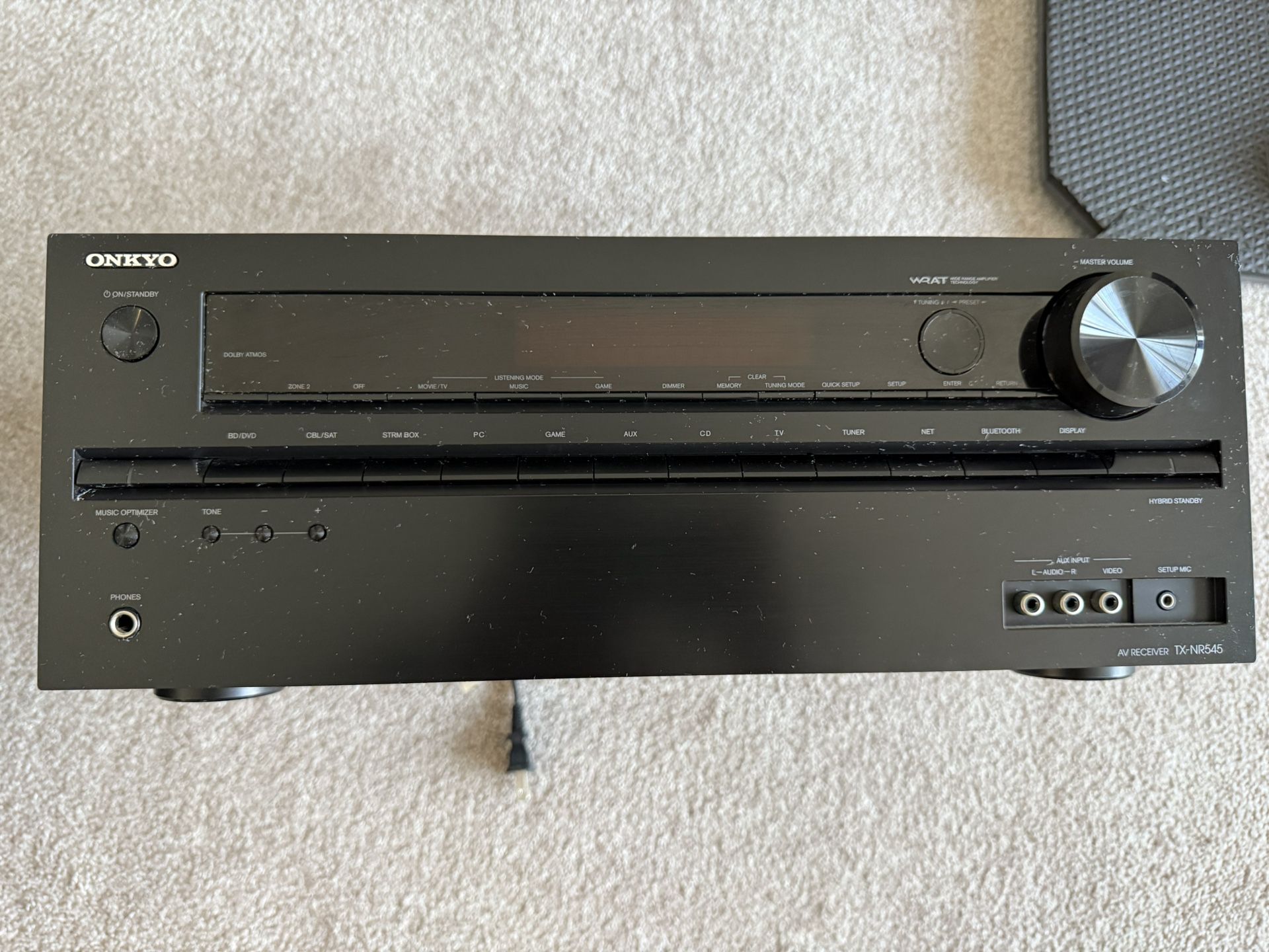 Onkyo TX-NR545 - Parts Or Repair