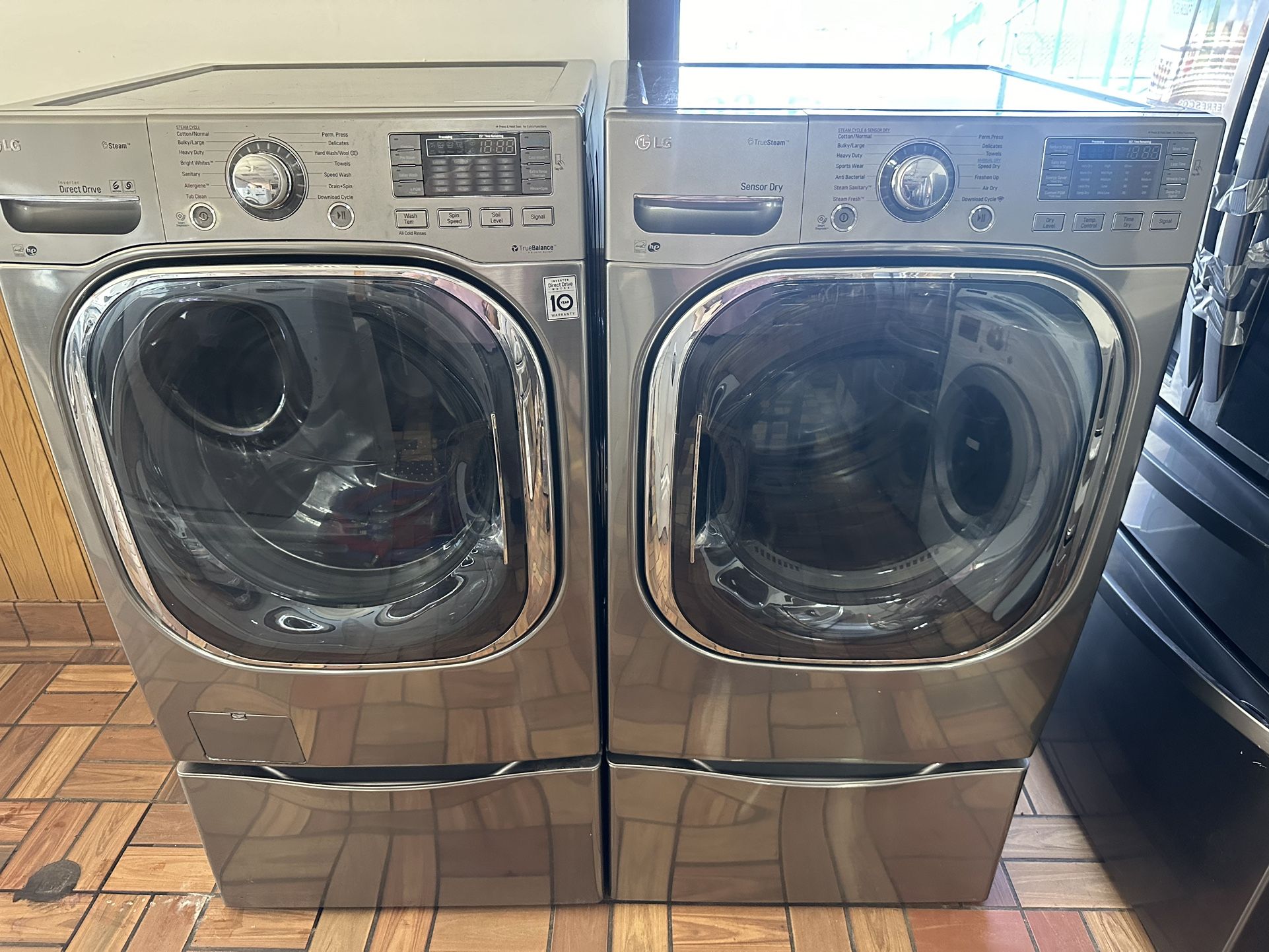 ❤️🌅LG Washer And Dryer Electric Steam Nice Set❤️🌅