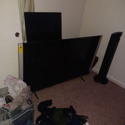 Damaged LCD 55 inch 1080p and 65 inch 4k tv