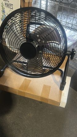 14” rechargeable, portable & solar fan