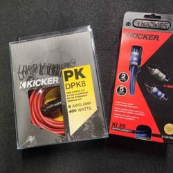Kicker Amp Wire Kits 