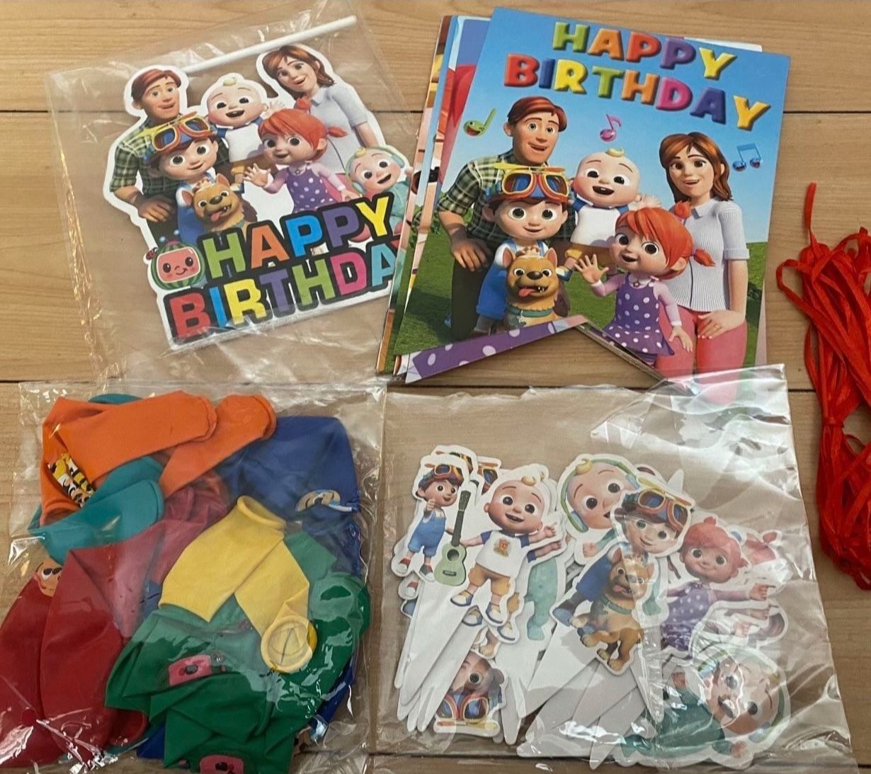 CoComelon Birthday Party Supplies