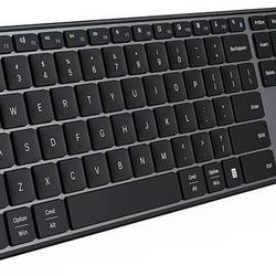 Brand New Seenda Multi Device Keyboard for Windows Mac, Ultra Slim Rechargeable