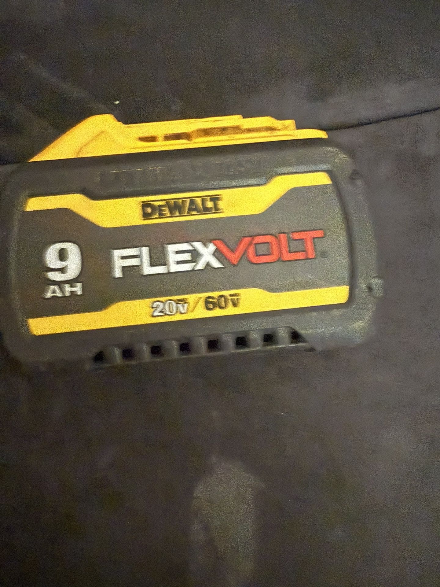 Dewalt battery charger, and two batteries