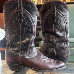 Lucchese Western Cowboy Boots Mens 11