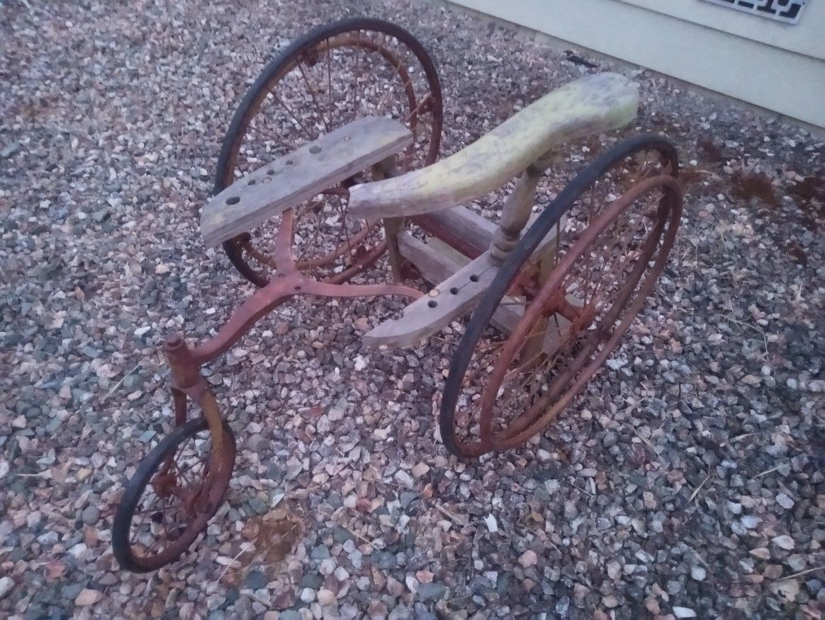 Antique Wheel Chair /Movie Prop
