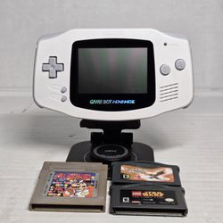 White Game Boy Advance Bundle