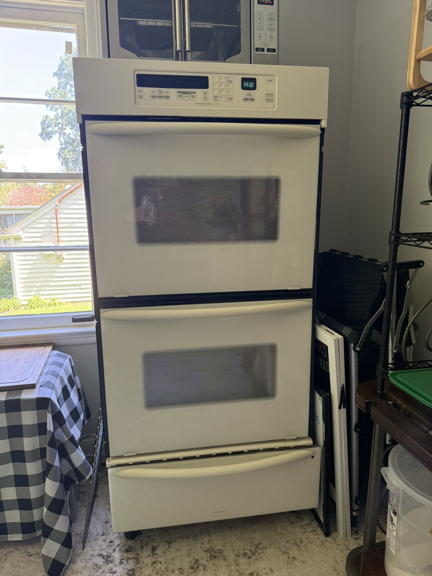 Kitchen Aid Double Oven With Warming Drawer