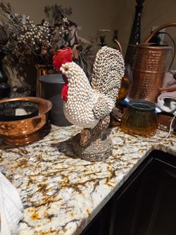 Vintage Shell Rooster