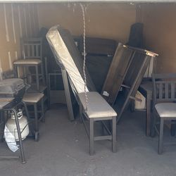 Dining Table, Grill, Tv Stand, Desk, Bed + Bed Frame, Sofa + Ottoman