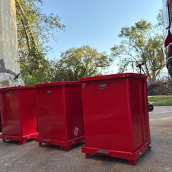 Rubbermaid Commercial Products Steal -Trash-Cans 