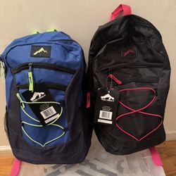 Backpacks with supplies