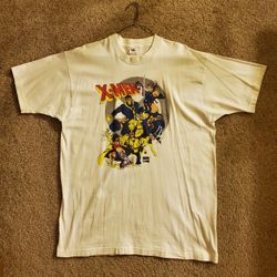 New X-Men Vintage Shirt Extra Large XL 1994 Comic Images Vintage Psylocke Wolverine