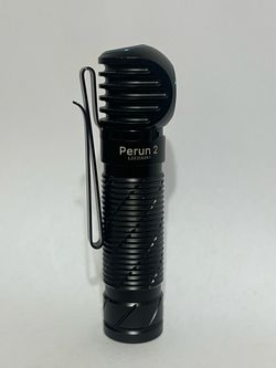 Olight Perun 2 Right Angle Flashlight and I3E EOS