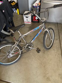 Chrome BMX Bike