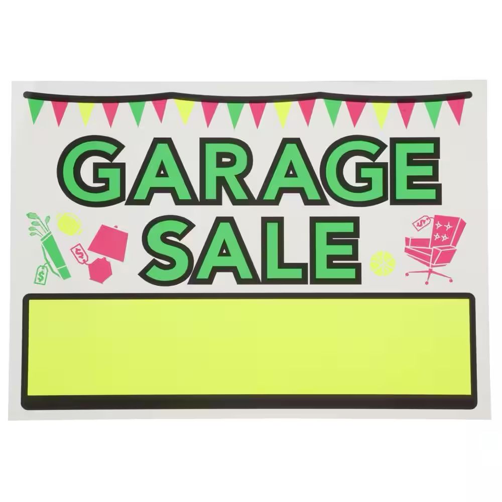 Garage Sale On 08/09/25 