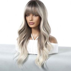 New Blonde Bombshell Synthetic Wig 26 Inches 