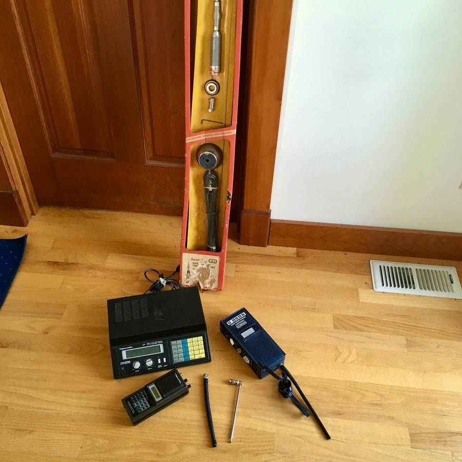 Assorted Lot Realistic Scanners Channel Master CB Antenna Kraco Radio