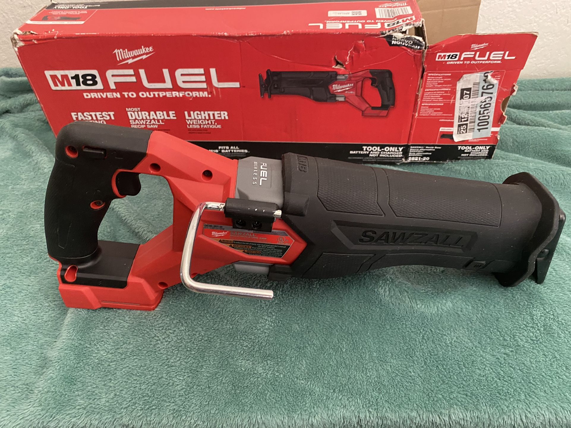 Sawzall Recip Saw Fuel