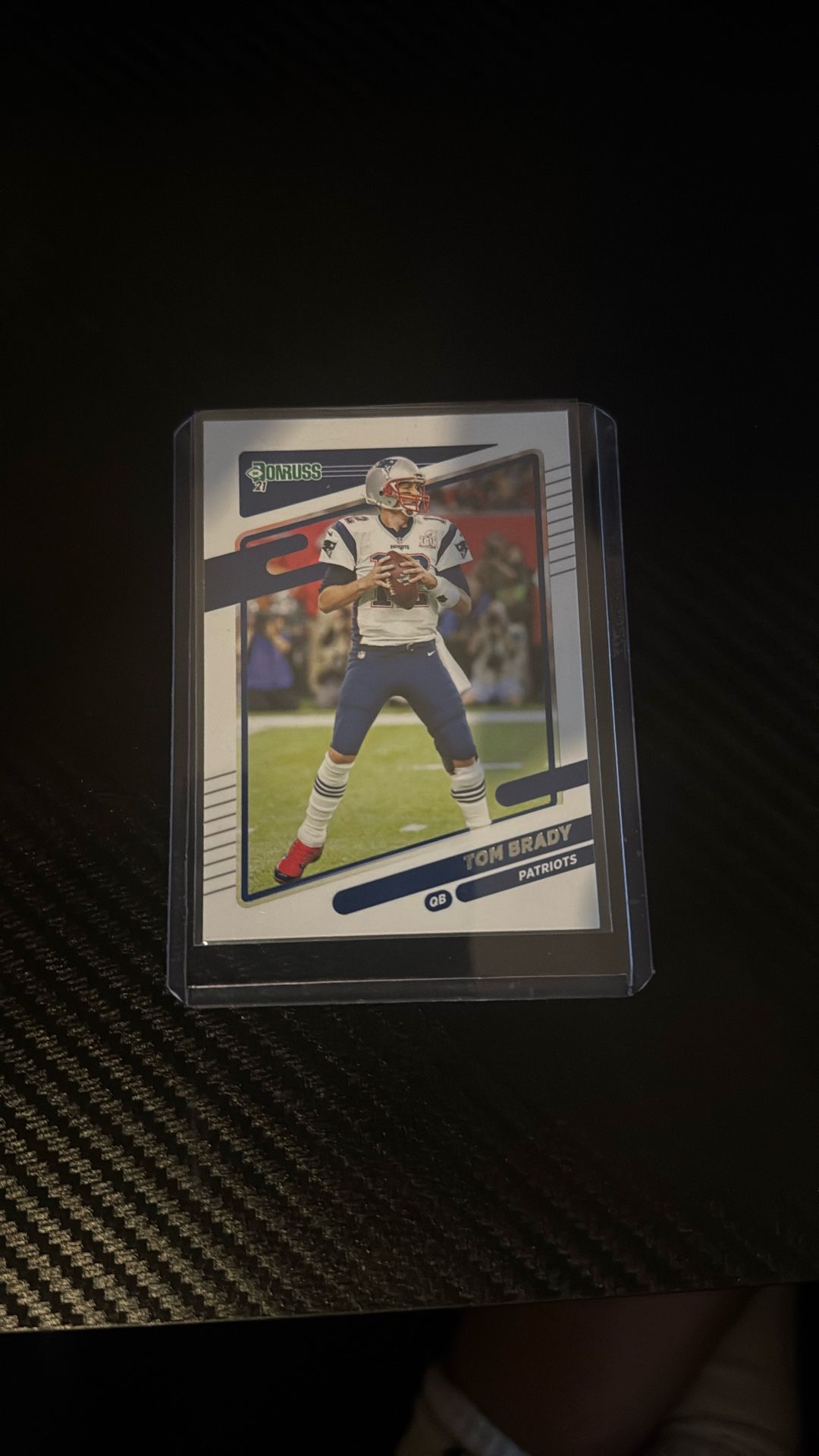 Tom Brady Patriots Card No.2