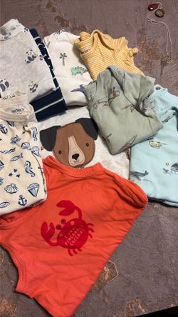 3-12 month CARTERS baby boy clothes