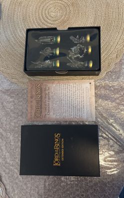The Nobel Collection Lord Of The Rings Trilogy 6 Character Figurine Set With Box
