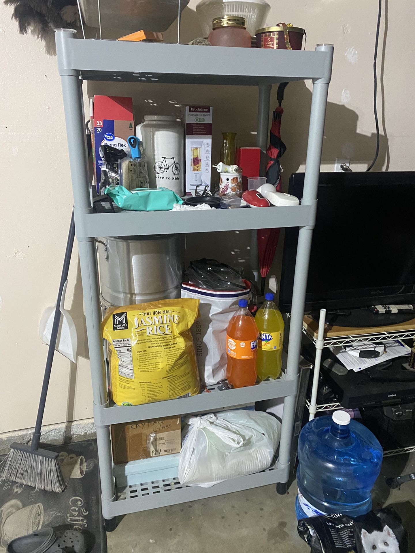 Shelve Color Gris,Nuevo En Caja