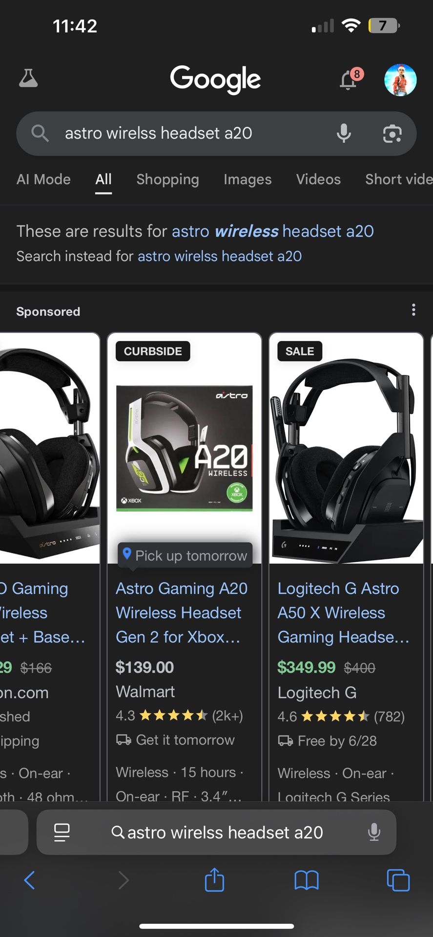 Wireless Astro Gaming Headset