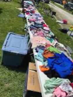 “🔥 Hosting a garage sale this week on Antoinette St – message for address. Got more heat too.”