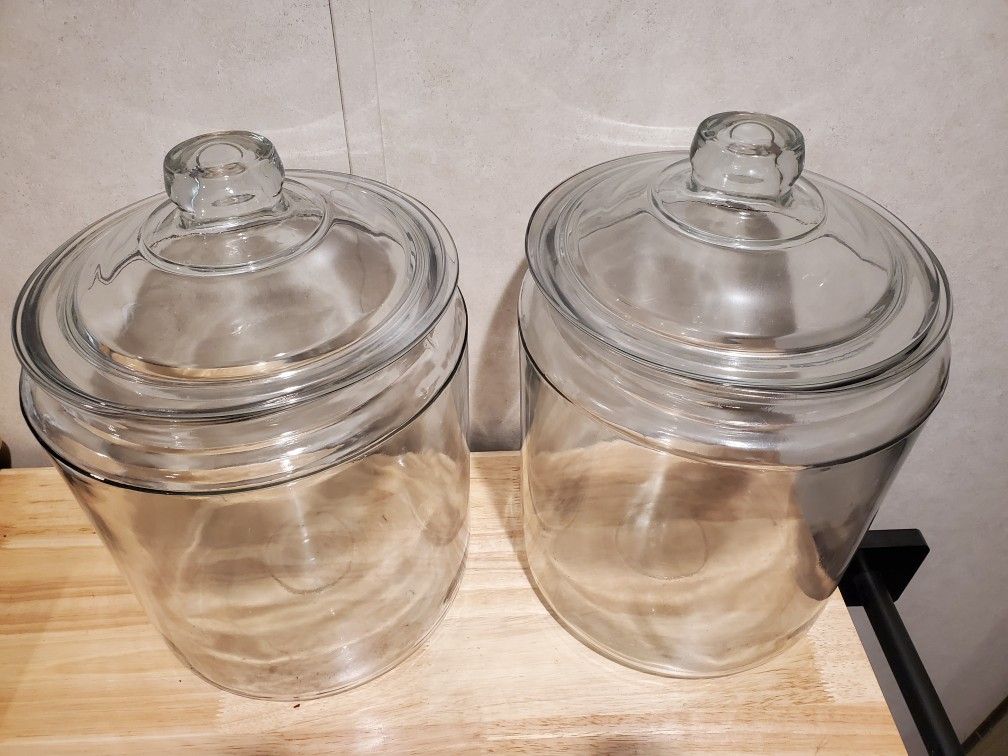 8 Gallon Glass Jars