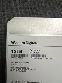 Western Digital 12TB HDD