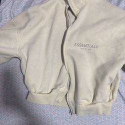 Yellow essentials zip up